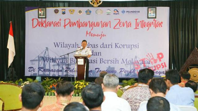 13 Instansi Berkomitmen Tolak Suap Di Kawasan Pelabuhan Tanjung Perak Surabaya Surabaya Liputan6 Com