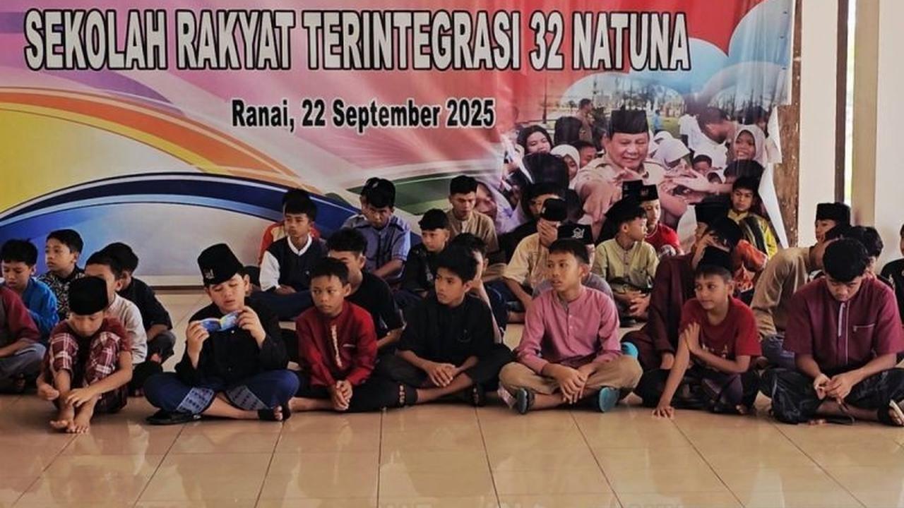 Kemensos Beri Pakaian Lebaran untuk Siswa Sekolah Rakyat 32 Natuna, Wujud Perhatian Pemerintah