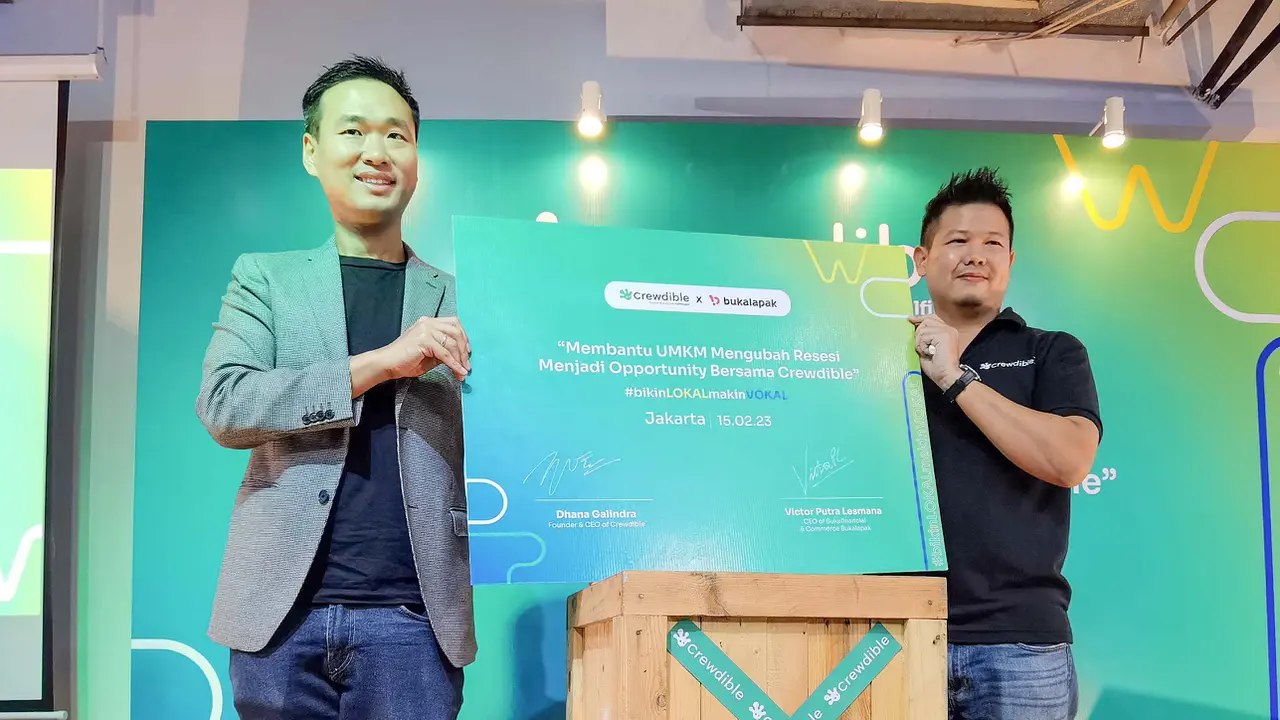 Gandeng Bukalapak, Crewdible Membantu UMKM Jadi Naik Kelas