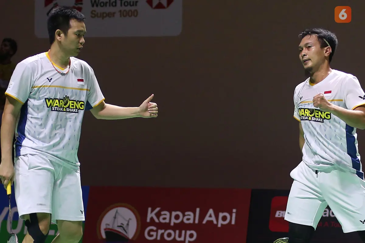 Foto: Dua Ganda Putra Indonesia Susul Fajar / Rian dan Leo / Daniel ke Babak 16 Besar Indonesia Open 2023, Termasuk The Daddies
