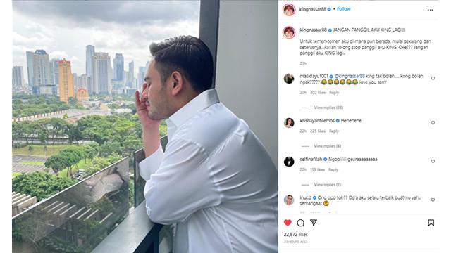 Cuitan yang Bikin Gempar, Ternyata Nassar Ajak Netizen jadi King dan Queen