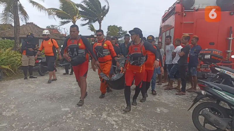 Wisatawan Terseret Arus di Pantai Batu Belig Ditemukan Tewas