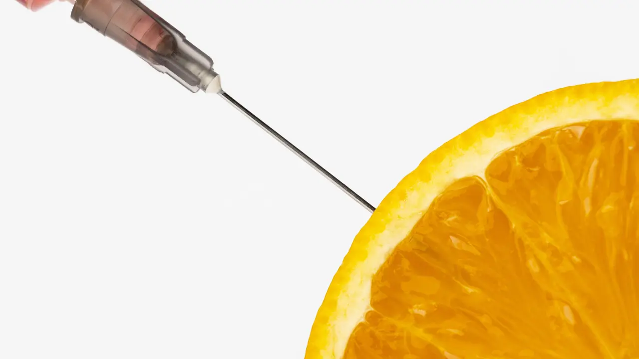Ilustrasi suntik vitamin C