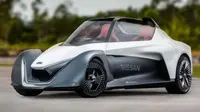 Nissan BladeGlider mobil listrik prototype ini akan di uji coba di ajang Goodwood Supercar Run.(Carscoops)