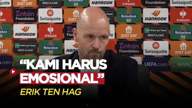 VIDEO: Erik ten Hag Sebut Para Pemain MU Harus Miliki Emosional yang Baik Jelang Laga Kontra Sevilla