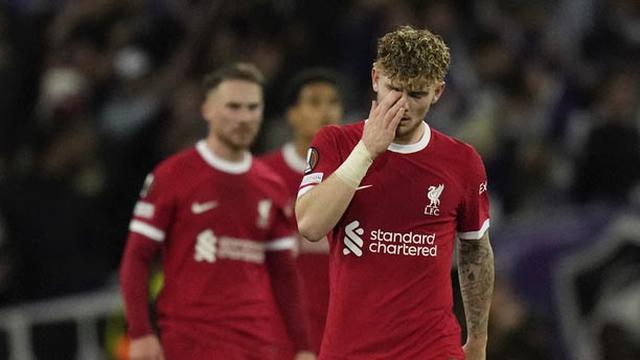 Foto: Kemarahan Pemain Liverpool Setelah Dipecundangi Toulouse di Liga Europa