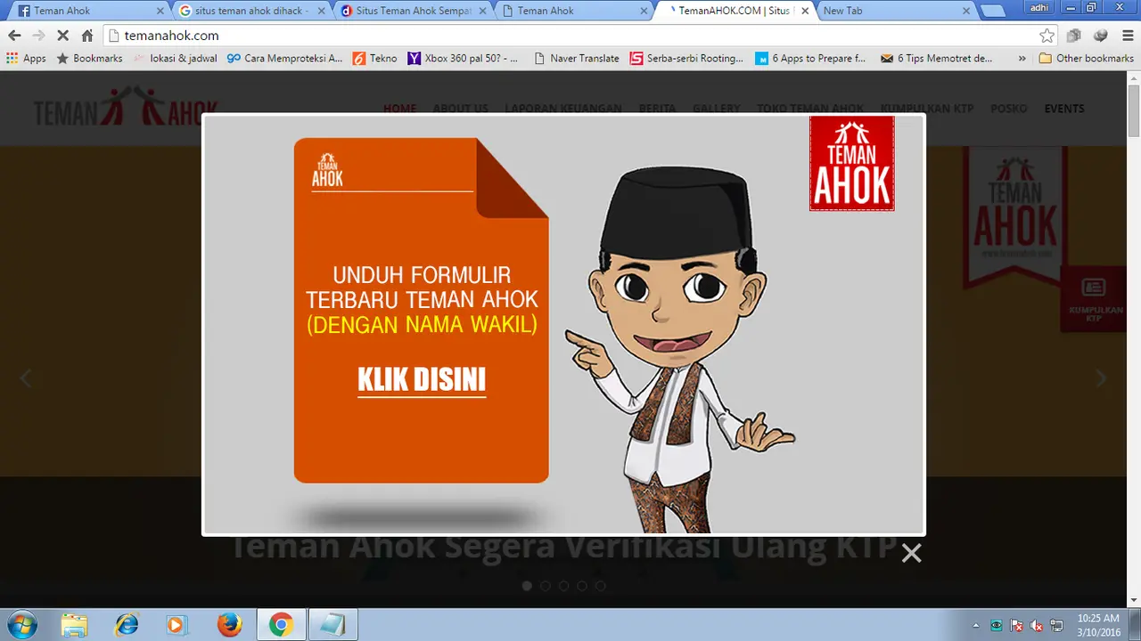 Laman Teman Ahok
