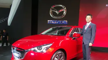 Mazda akhirnya memperkenalkan hatchback anyarnya di IIMS 2014.