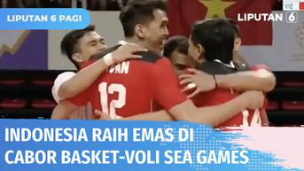 VIDEO: Bangga! Tim Basket dan Voli Indonesia Raih Emas di Kejuaraan SEA Games 2021