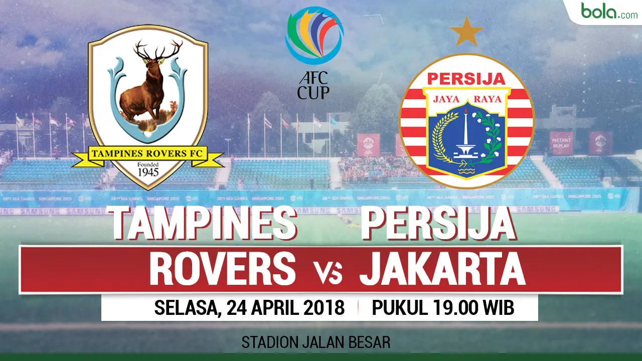 Tampines Rovers Vs Persija Jakarta