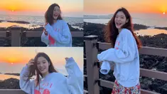 Selain cerita yang menarik, para pemain drama serial The Golden Spoon juga ikut menjadi sorotan. Salah satu yang banyak dicari adalah Jung Chaeyeon, pemeran Na Joo Hee di drama serial The Golden Spoon. Jung Chae Yeon dikenal sebagai member dari grup DIA yang kini menunjukkan pesonanya sebagai aktris.&nbsp;(FOTO: instagram.com/j_chaeyeoni/)