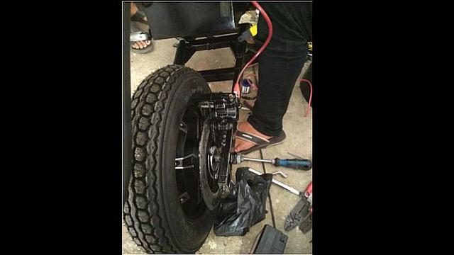 Mio disulap menjadi motor listrik