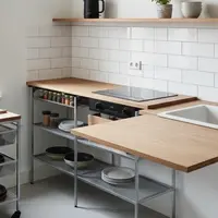 Ilustrasi Dapur Tanpa Kitchen Set/Gemini AI