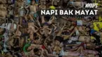 Kapasitas penjara bertumpuk bahkan empat kali lipat dari jumlah yang seharusnya.