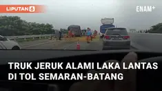 Kecelakaan terjadi Kamis (02/01/2025) pukul 13.35 WIB di KM 405 Tol Semarang-Batang. Lokasi kejadian berada di Protomulyo, Kaliwungu Selatan, Kabupaten Kendal