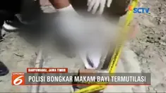 Seorang warga Banyuwangi temukan mayat bayi yang termutilasi di dalam kolam lele.