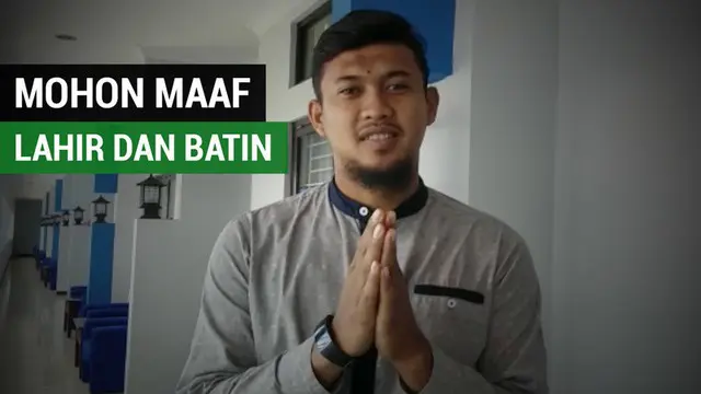 VIDEO: Kiper Persib Bandung Ini Ucapkan Mohon Maaf Lahir dan Batin