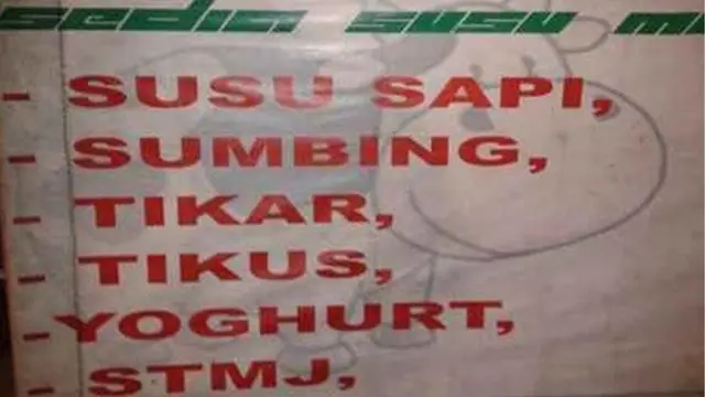 6 Cara Promosi Penjual Susu Segar Ini Kelewat Unik, Kocak