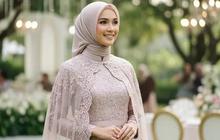 5 Gamis Brokat Pesta Pernikahan Terbaik 2025, Tampilkan Kesan Elegan, Glamour, dan Berkelas