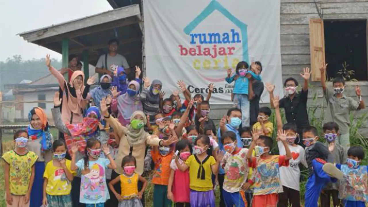Rumah  Belajar Ceria, Ketulusan Para Anak Muda Berbagi Ilmu