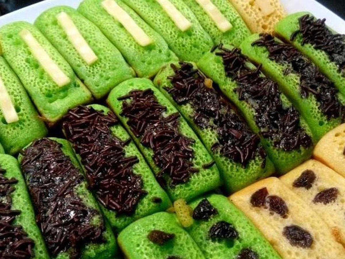 Resep Kue Pukis Pandan Coklat