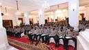 Jajaran Kepolisian Negara Republik Indonesia (Polri) saat mengikuti pengarahan dari Presiden Joko Widodo di Istana Negara, kompleks Istana Kepresidenan, Jakarta, Jumat (14/10/2022).  Presiden Joko Widodo (Jokowi) mengumpulkan jajaran Kepolisian Negara Republik Indonesia (Polri) di Istana Negara, kompleks Istana Kepresidenan, Jakarta, Jumat (14/10/2022). (Foto: Lukas - Biro Pers Sekretariat Presiden)