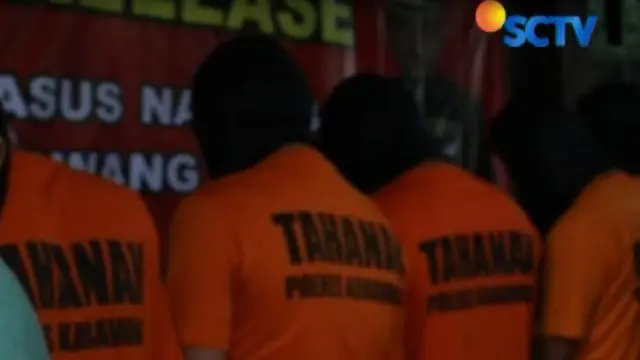 Polisi Tangkap 7 Buruh Pengedar Sabu di Karawang
