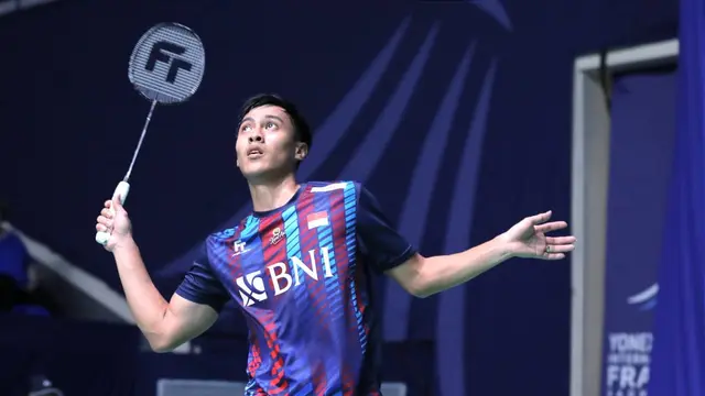 Shesar Hiren Rhustavito - French Open 2022 - Bulu Tangkis - Badminton - 27 Oktober