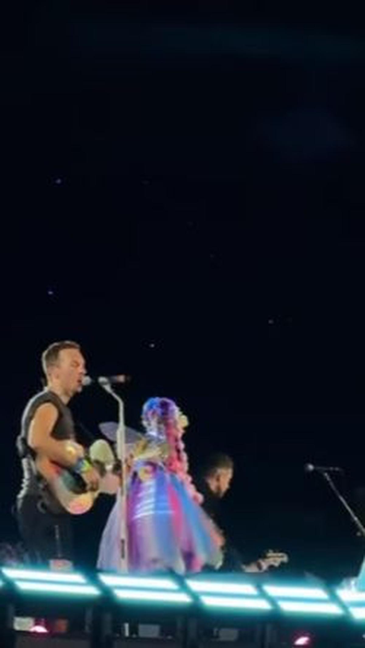 "Salah satu penonton Coldplay bawa bendera Israel," demikian dikutip dari keterangan video. <br>