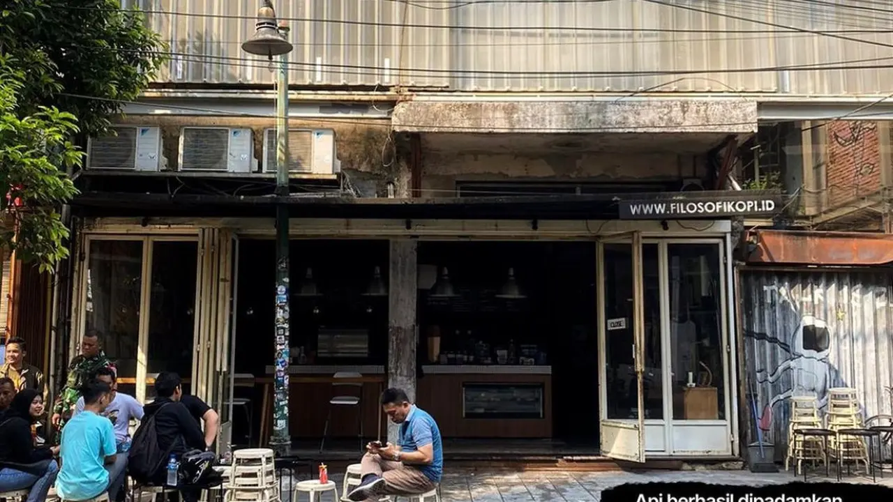 Filosofi Kopi kebakaran, penyebabnya kesalahan teknis Deep Flyer di dapur
