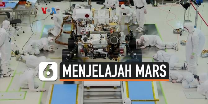 VIDEO: Begini Penampakan Kendaraan Penjelajah Planet Mars