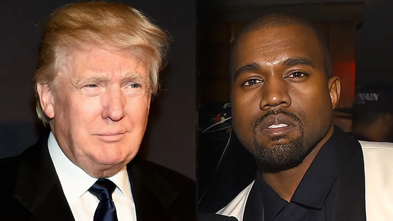 [Bintang] Donald Trump dan Kanye West