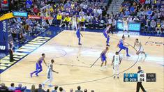 Berita video game recap NBA 2017-2018 antara Denver Nuggets melawan New York Knicks dengan skor 130-118.