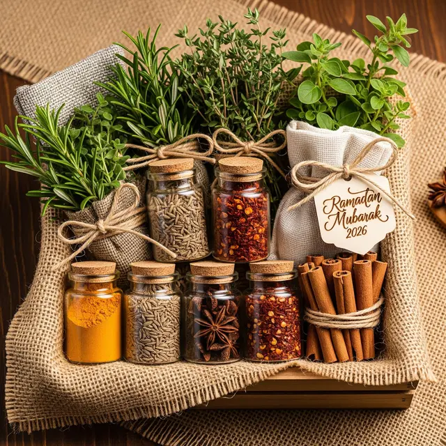 Ide Hampers Unik Rempah Dapur untuk Ramadhan 2026 (AI)