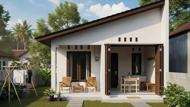 6 Model Rumah Kampung Minimalis untuk Pasangan Lansia yang Nyaman dan Aman