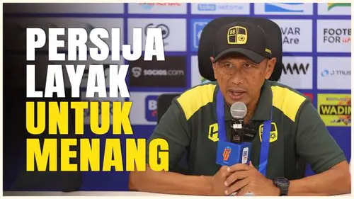 VIDEO: Barito Putera Dibantai, Rahmad Darmawan Akui Persija Jakarta Layak Menang