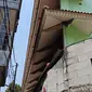 Lokasi ditemukannya jasad siswa SMP 123 di Cengkareng yang jatuh dari atap sekolah (Merdeka)