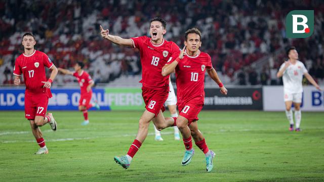 Timnas Indonesia vs Vietnam Kualifikasi Piala Dunia 2026 zona Asia