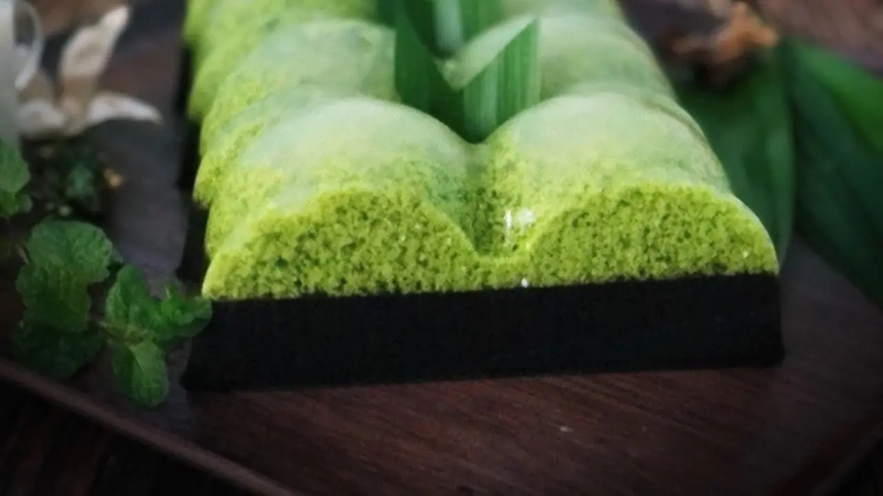 Puding Lumut Pandan