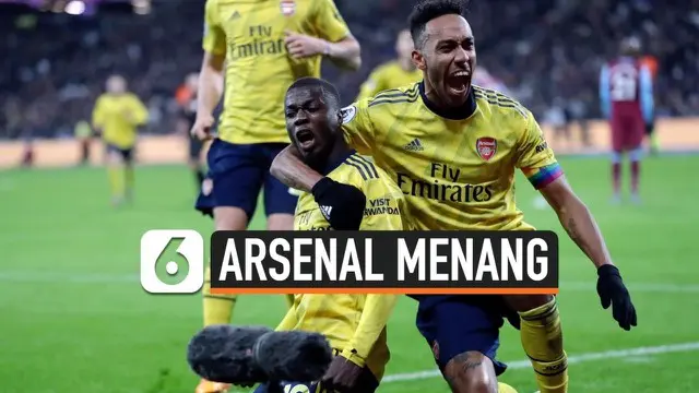 VIDEO: Arsenal Sukses Sikat West Ham United 3-1