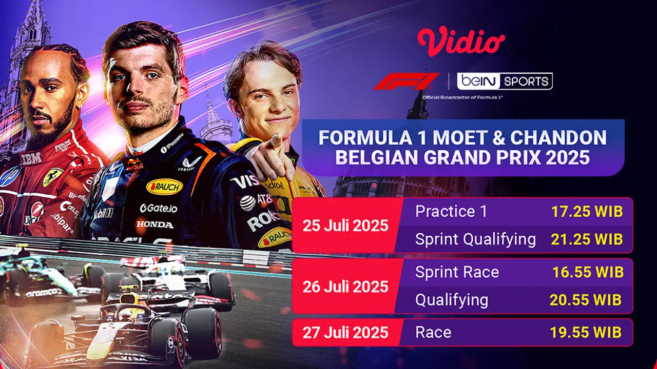 Formula 1 GP Belgia 2025