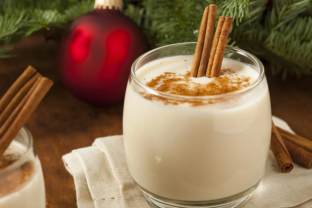 chocolate eggnog