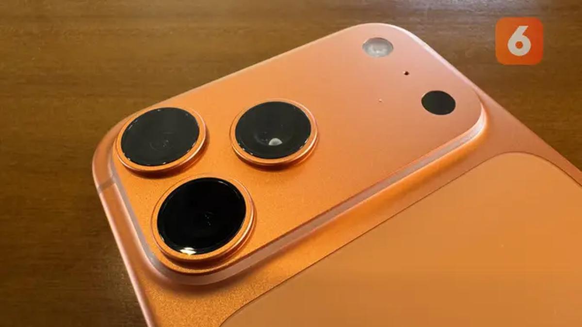 Kamera belakang iPhone 17 Pro Max. (Liputan6.com/ Yuslianson)