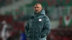 Skuad asuhan Eric Sekou Chelle tampil dominan sejak babak pertama dalam pertandingan yang berlangsung di Mozambique, Kompleks Stadion Fez, Maroko. (AP Photo/Themba Hadebe)