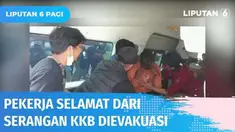 Aparat keamanan berhasil mengevakuasi seorang pekerja Palapa Ring yang selamat dari serangan KKB Papua. Evakuasi terhadap delapan orang yang diperkirakan sudah tak bernyawa terus diupayakan meski banyak kendala.