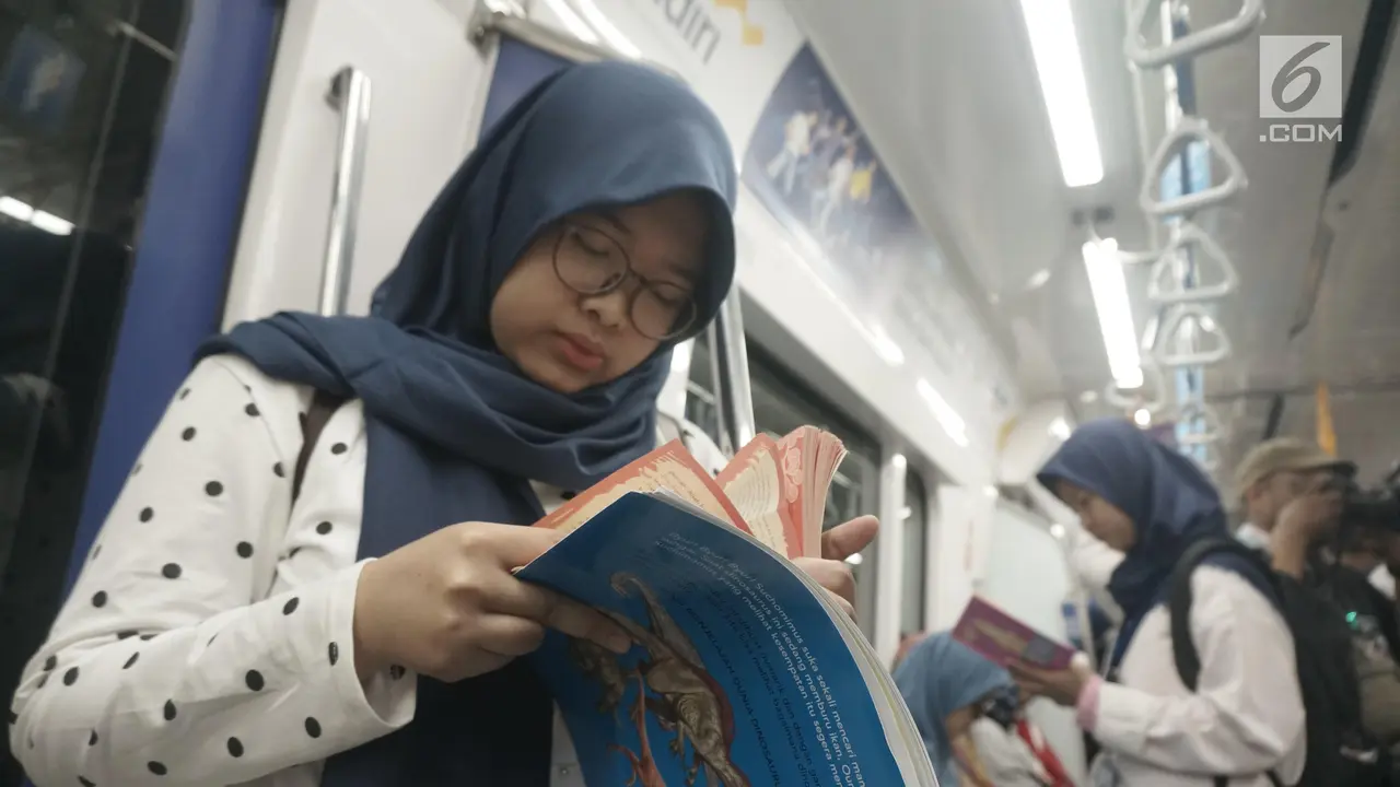 Stasiun MRT Sediakan Ruang Baca Buku