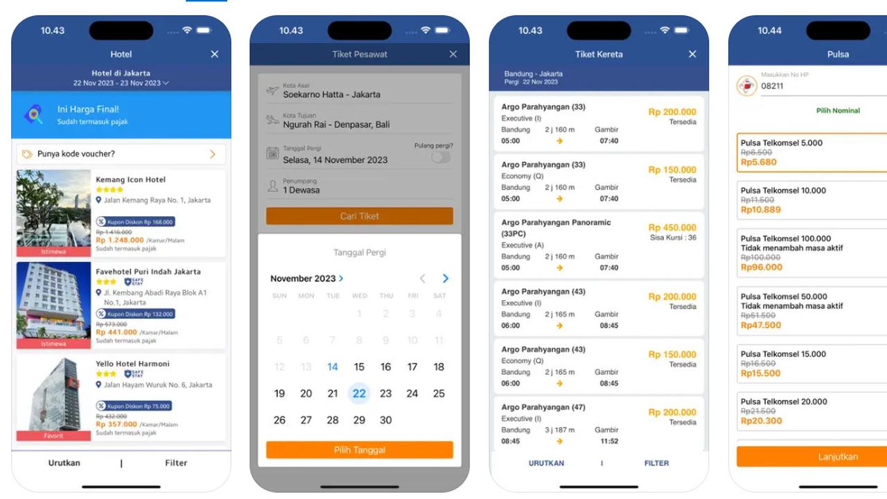Aplikasi Hotelmurah.com