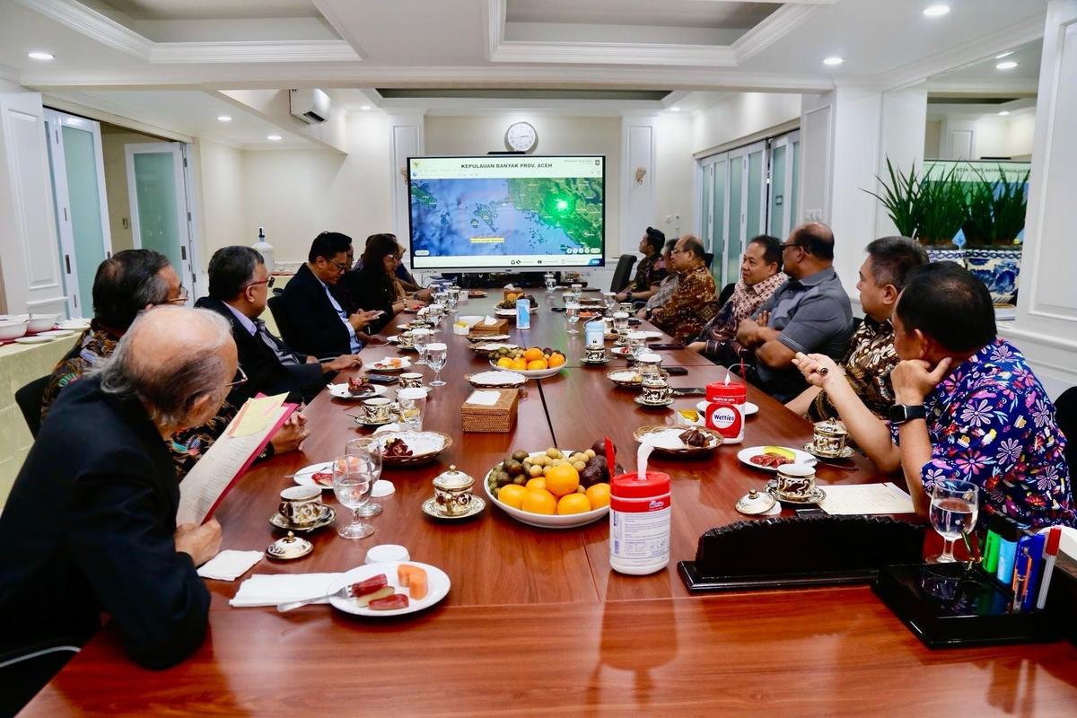 Silaturahmi Wali Nanggroe Aceh & Mendagri