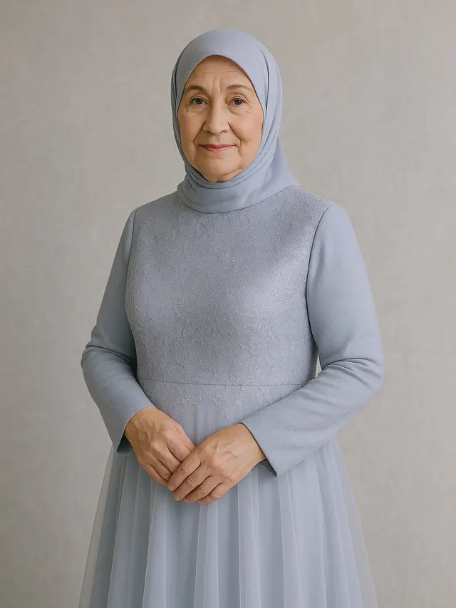 Model Gamis Brokat Warna Pastel yang Trendi di 2025