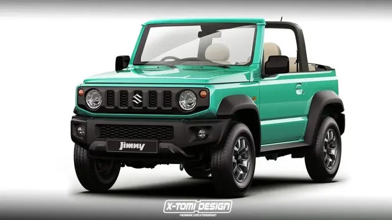 Suzuki Jimny Bergaya Convertible yang Curi Perhatian (Carscoops)